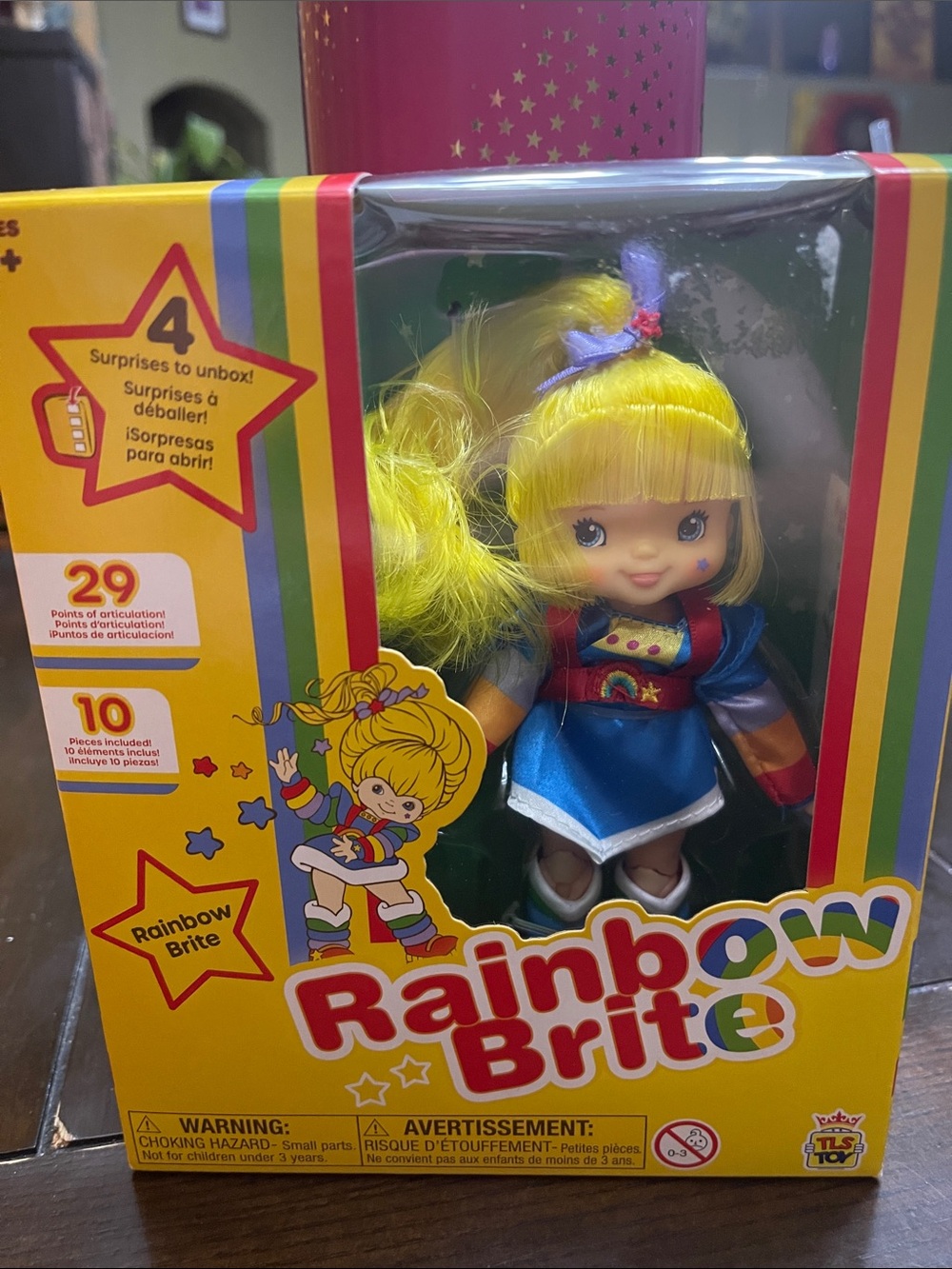 Rainbow Brite doll and mystery accessories
